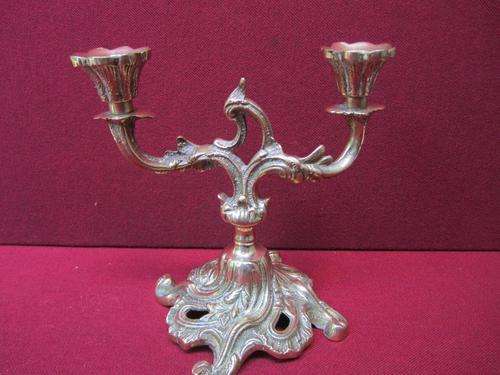Gorgeous & Elegant Brass Candelabra!