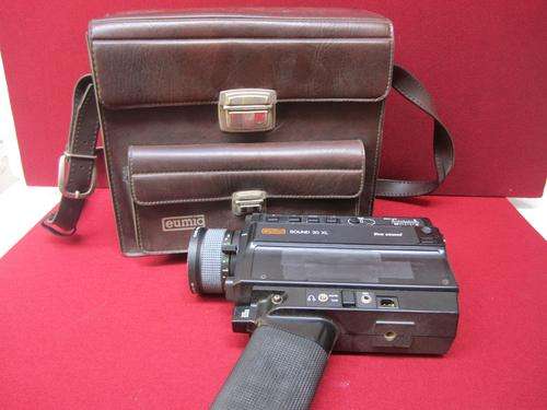 SUPER AWESOME!!! EUMIG Sound 30 XL - Live Sound in Stunning Original Carry Case PLUS Super 8 Film!!