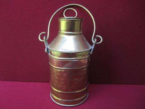 Beautiful Vintage Brass Milk Can!
