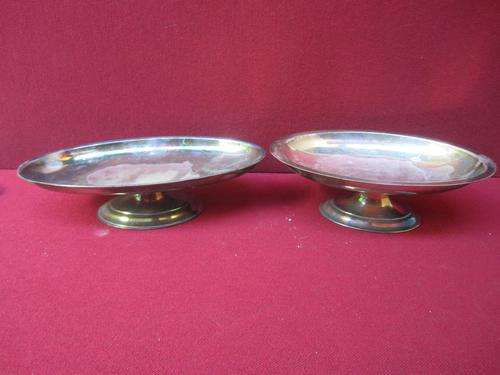 Two Dazzling Vintage GLADWIN LTD. SHEFFIELD Fruit Bowls!