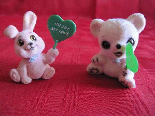 Two Enchanting & Charming LEPO "Share My Love" Bunny & "Verewig Joune" Bear!