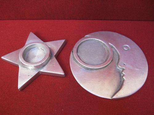 Awesome Star & Moon Candle Holders!