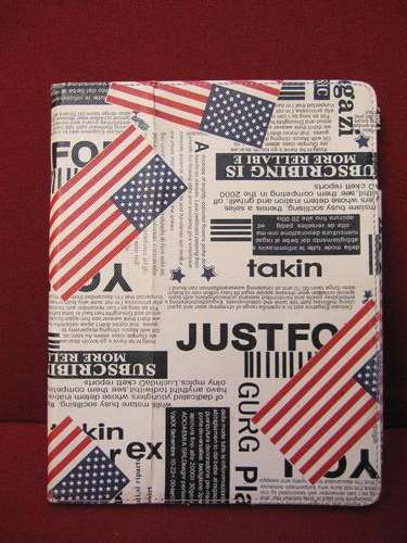 Funky US Flag Decorated Tablet Cover!