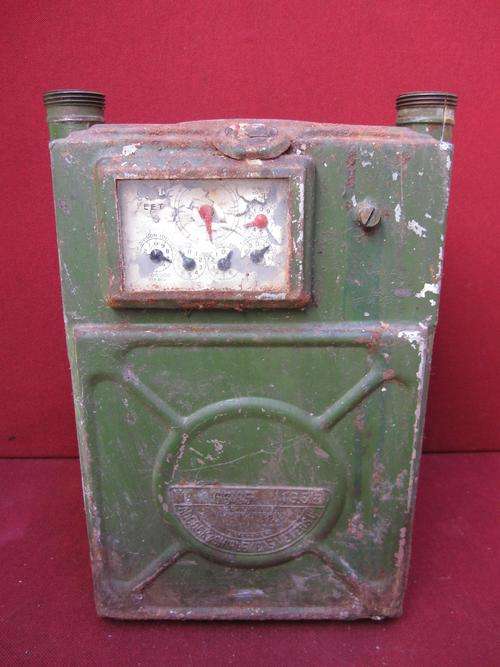 Fabulous Vintage "ADCOCK & SHIPLEY GAS METERS Ltd. - Leicester" Meter!
