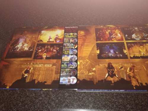 IRON MAIDEN LIVE AFTER DEATH LIMITED EDITION PICTURE DISCS