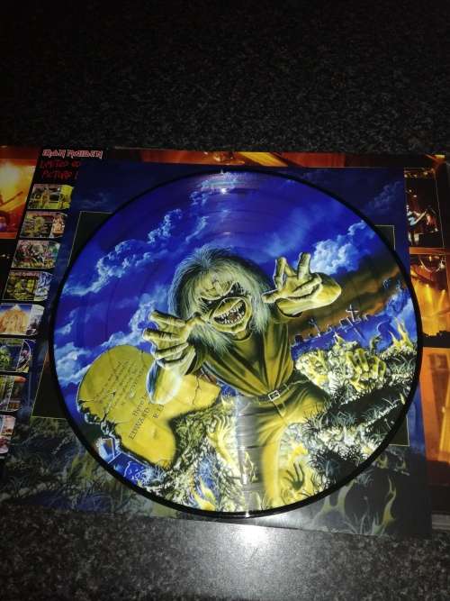 IRON MAIDEN LIVE AFTER DEATH LIMITED EDITION PICTURE DISCS