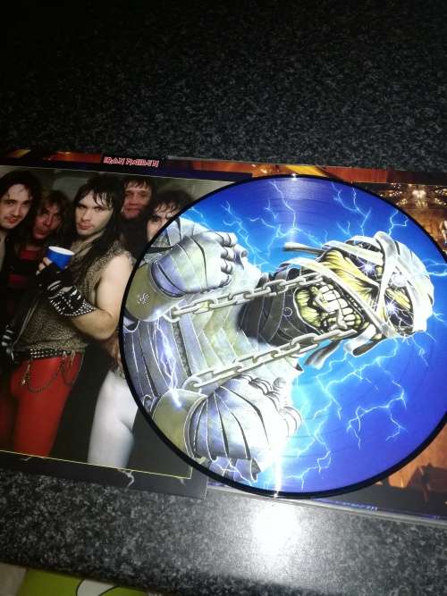 IRON MAIDEN LIVE AFTER DEATH LIMITED EDITION PICTURE DISCS