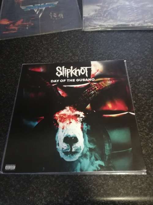 SLIPKNOT - DAY OF THE GUSANO 3X LP RED COLOUR VINYL & DVD