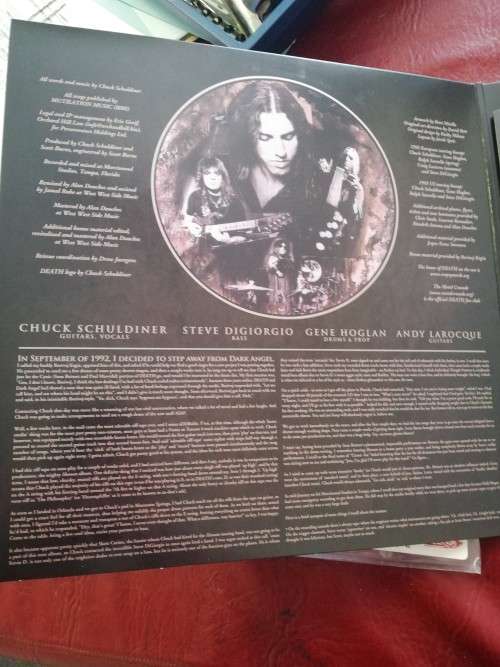 DEATH - INDIVIDUAL THOUGHT PATTERNS 2XLP VINYL 25TH YEAR ANNIVERSARY SILVER LTD EDITION