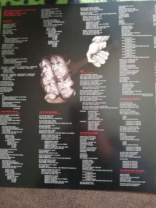 METALLICA - AND JUSTICE FOR ALL 2 X LP