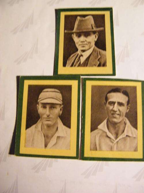 Collectors' cards United Tobacco Co, 1931-32 Springbok rugby/cricket