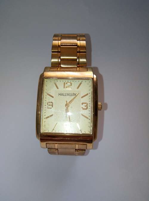 Men`s Gold Hallmark watch