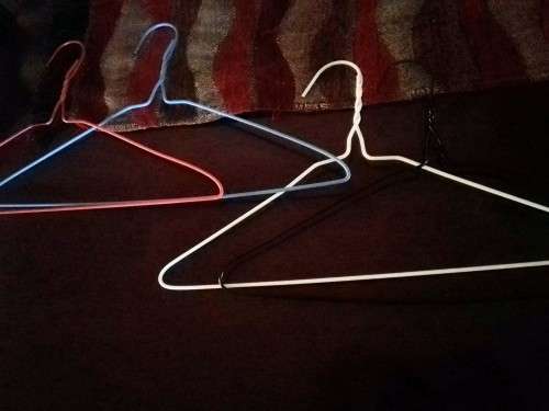 50 Wire hangers