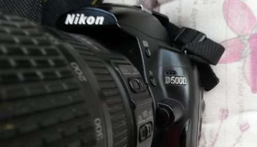 NIKON D 5000  + 18 - 55 mm DX VR lens and 70 - 300 ED VR mm lens