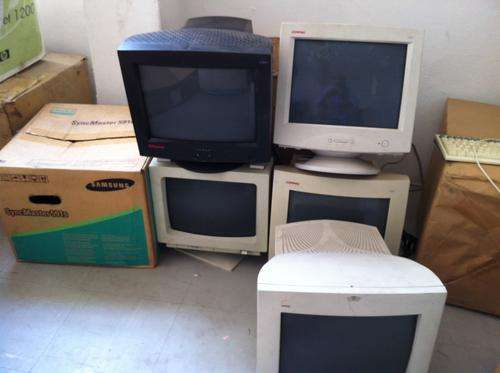 10 x CRT Monitors