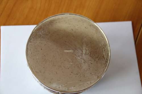 Silver Plated Bee Hive honey Pot by Godinger