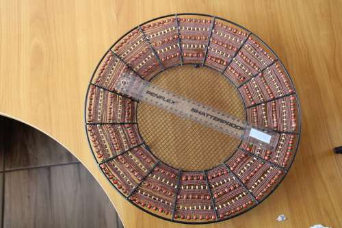 Ornate Traditional African Fruit Basket