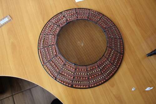 Ornate Traditional African Fruit Basket