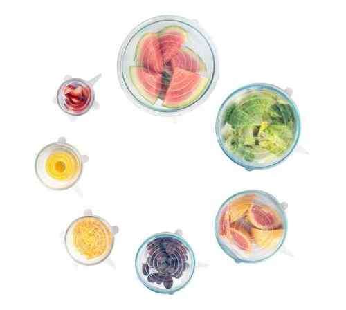 Super Stretch Silicone Lids- Clear