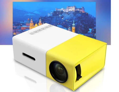 Portable HD LED Projector Laptop Home Cinema Theatre
