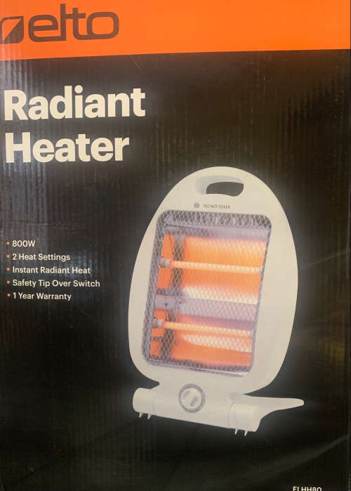 2 Bar Radiant Heater- Elto