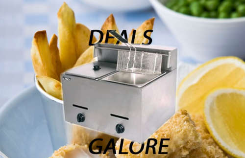 Double Gas Fryer 10L