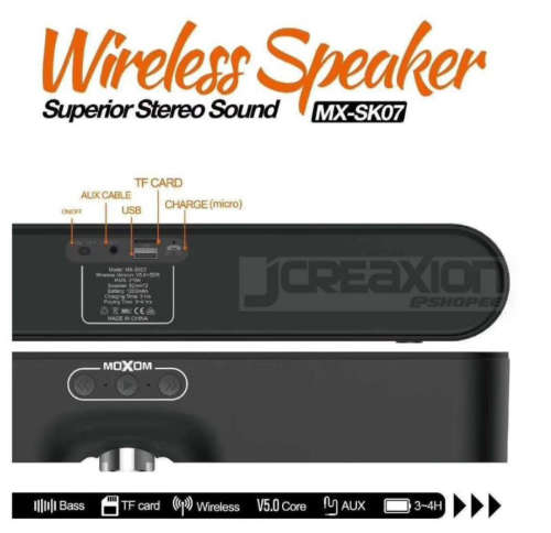 MOXOM Wireless Speaker - mx-sk07