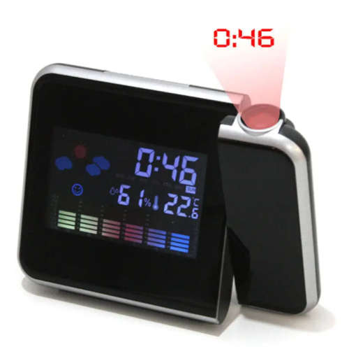 Colouyr Screen Calender Table Clock