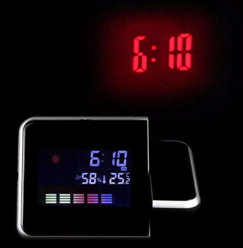 Colouyr Screen Calender Table Clock