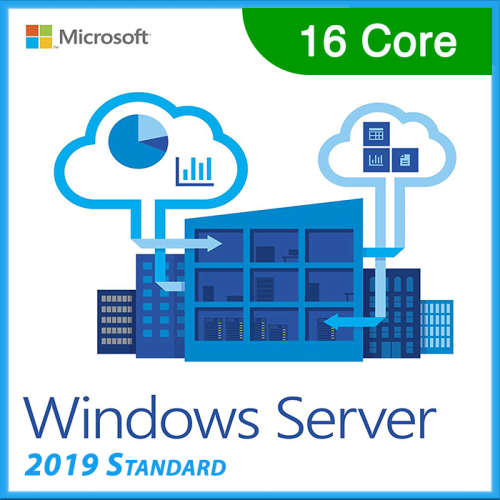 Microsoft Windows Server 2019 Standard Full DVD - 16 Core - 5 User CAL - CHEAP Door to Door Courier