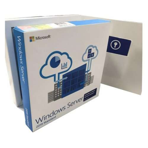 Microsoft Windows Server 2019 Standard Full DVD - 16 Core - 5 User CAL - CHEAP Door to Door Courier