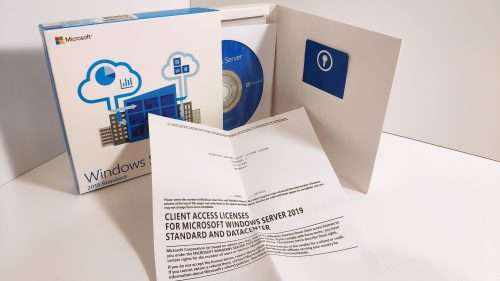 Microsoft Windows Server 2019 Standard Full DVD - 16 Core - 5 User CAL - CHEAP Door to Door Courier