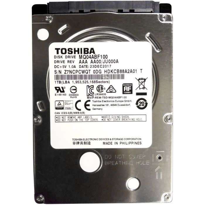 Toshiba 1TB 2.5` External HDD