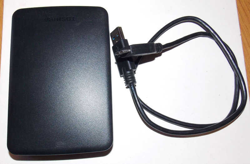 3TB Toshiba Portable External HDD