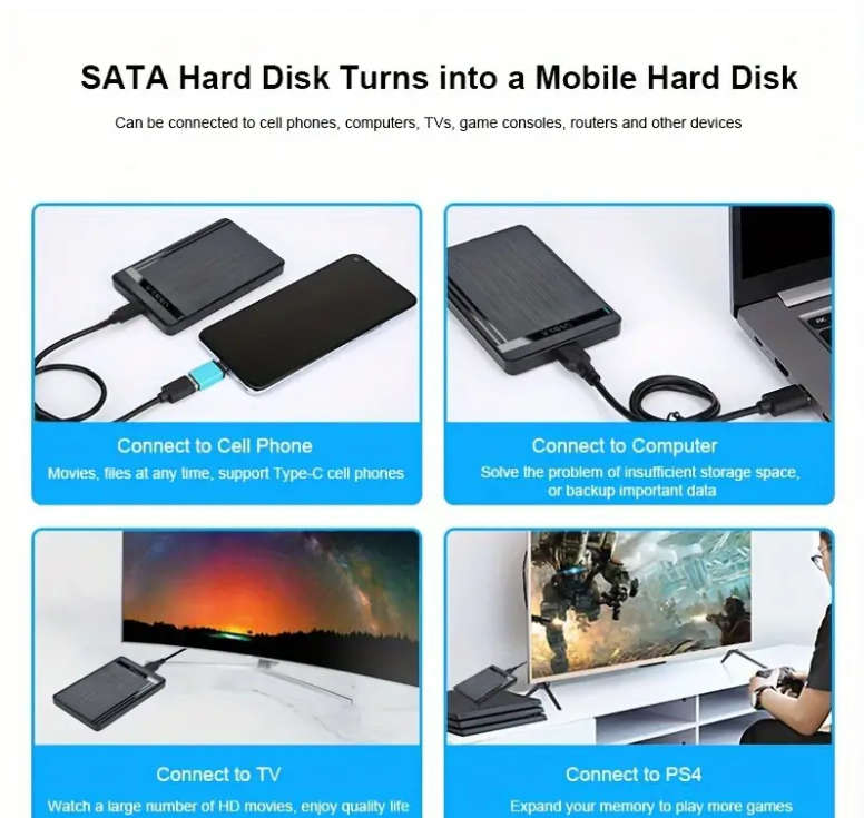 Seagate 1TB 2.5` External HDD