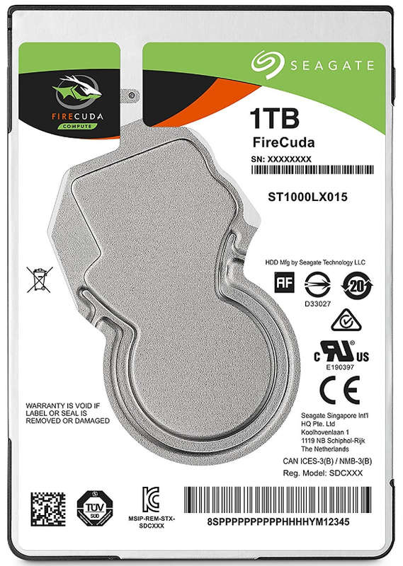 Seagate FireCuda 2.5` 1TB Internal HDD
