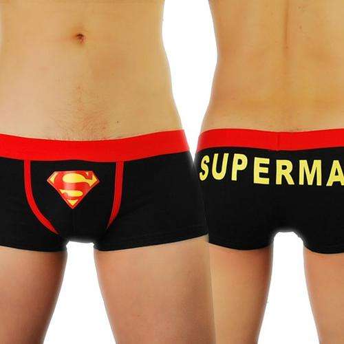Superman Men's Boxer Brief - Black!