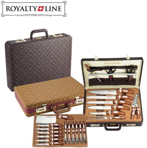ROYALTY LINE SWITZERLAND 25PCS KNIFE SET CRAZY DEAL!!!!!!!!!!!!!