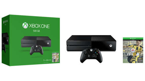 *MINT*IN WARRANTY*XBOX ONE FIFA 17**INCLUDES FIFA17  WATCHDOGS AND SLEEPING DOGS XBOX ONE GAMES