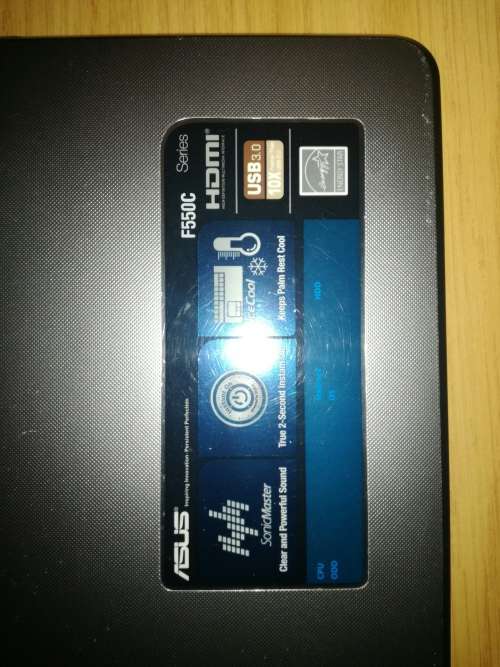 *ASUS F550C*TOUCHSCREEN*i3-3217U*6GB RAM*NVIDIA GeForce GT 720M 2GB DDR3 VRAM*1000GB HARD DRIVE*