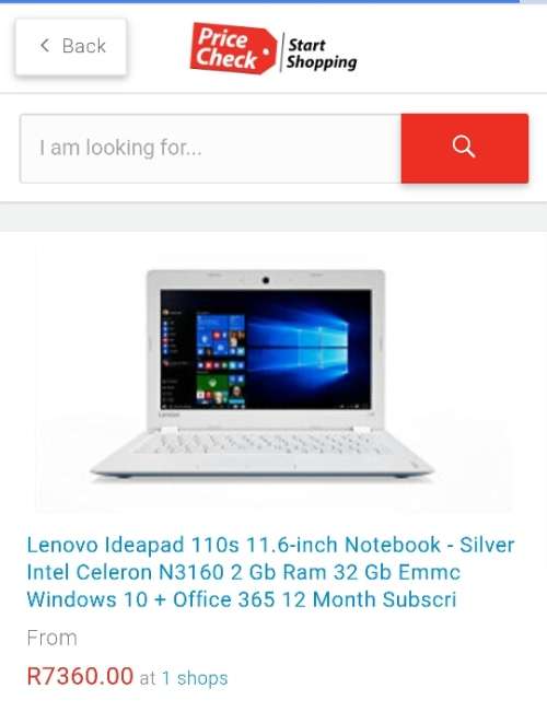 *BRAND NEW BOXED*6TH GENERATION*BEAUTIFUL* LENOVO IDEAPAD 110S*INTEL CELERON N3060*32GB SSD*