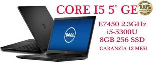 1ST BID TAKES**Monstrous Spec**DELL ULTRABOOK E7450*R28000 RETAIL*i5-5200U*8GB RAM*256GB SSD*4G LTE*