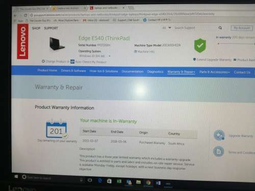 *Fantastic Performer*LENOVO THINKPAD E540*i5-4210*Warranty 2018*500gb@7200RMP*HD DISPLAY*