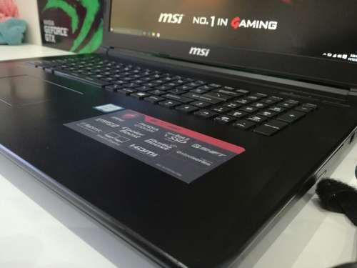 **MSI NO.1 IN GAMING**GL726QD*EINDHOVEN*i7-6700HQ*12GB RAM*FULL HD*NVIDIA GTX950M*STEELSERIES*