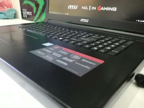 **MSI NO.1 IN GAMING**GL726QD*EINDHOVEN*i7-6700HQ*12GB RAM*FULL HD*NVIDIA GTX950M*STEELSERIES*