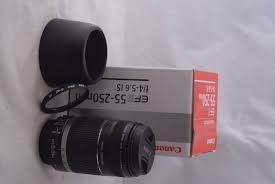 *AS NEW*CANON EFS55-250MM*IMAGE STABILIZER*MACRO 1.1M/3.6FT*R5000 RETAIL!*