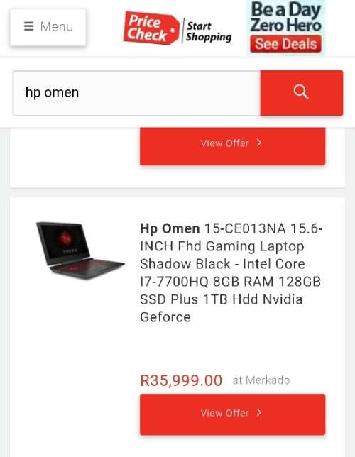**Gaming Masterpiece**HP OMEN 15*i7-7700HQ*NVIDIA GTX1050*16GB DDR4*128GB/2000GB SSD*IPS FULL HD*