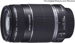 *AS NEW*CANON EFS55-250MM*IMAGE STABILIZER*MACRO 1.1M/3.6FT*R5000 RETAIL!*