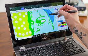 *AS NEW*ACER SPIN1*6TH GEN N3350*4GB RAM*TOUCHSCREEN*500GB HDD*WARRANTY 2018*9HOURS BATTERY*