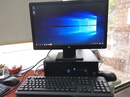 *Full Business Setup*HP Z230*i5-4590*4GB DDR3*500GB HDD*MONITOR*HP KEYBOARD*HP MOUSE*